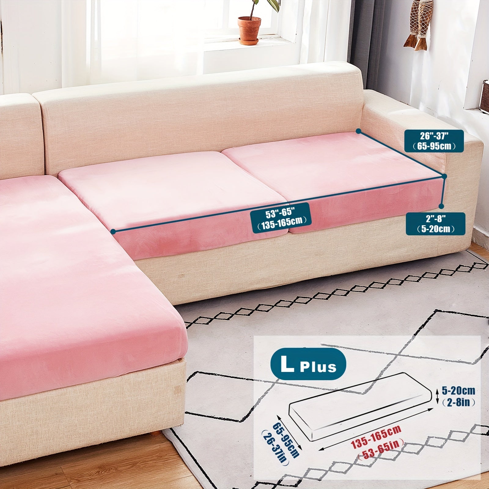 Велюровый чехол для дивана/подушки для домашних животных, пылезащитный и мягкий чехол для дивана для домашнего декора.