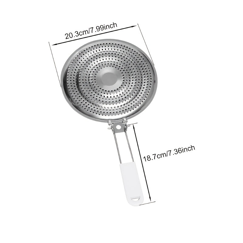 Прочный держатель для кастрюль из нержавеющей стали с двухслойным дизайном для сковородок