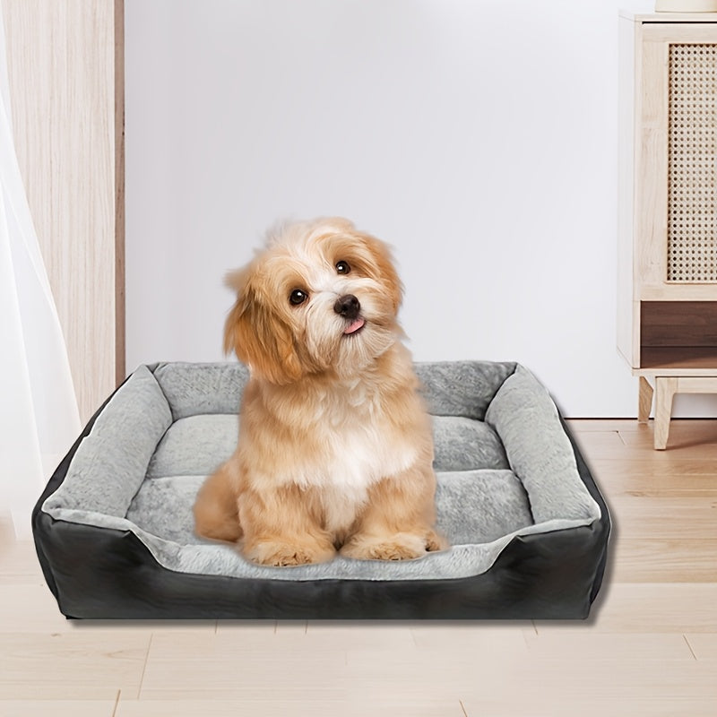 Dog Nest Bed for Small and Large Dogs Oxford Cloth All-Season Cozy Pet Mat