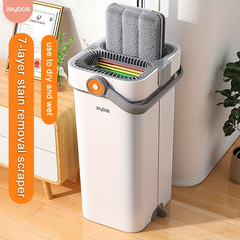 Uy xo‘jaligi uchun Mop va Kova To‘plami bilan tanishing, yorqin kamalak rangidagi qulay qo‘lsiz tekis mop tizimi. Bu ko‘p qirrali to‘plam pol va devor tozalash uchun, shuningdek, ho‘l va quruq foydalanish uchun ideal. 4 ta bilan vaqt va kuchingizni tejang