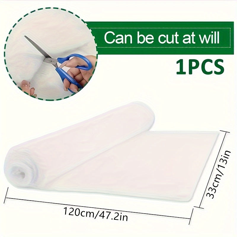 Faux Snow Blanket White Soft Decorative for Christmas Halloween Table Runner Photo Backdrop