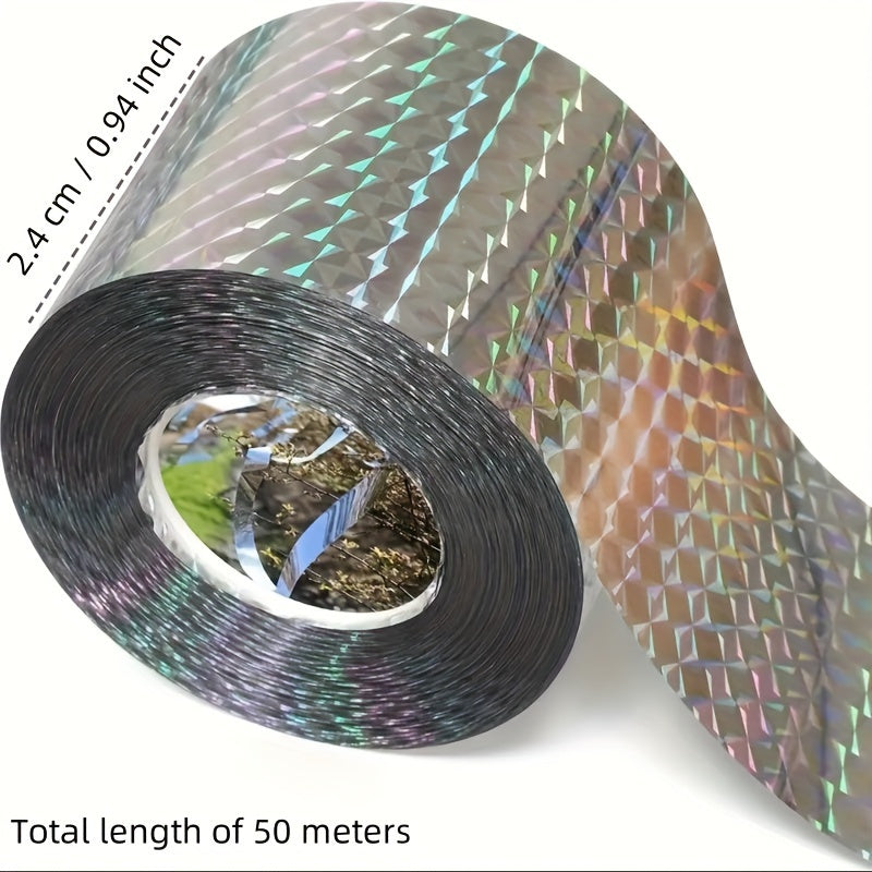 50-метровые отражающие ленты-отпугиватели для птиц для садов и садоводческих участков