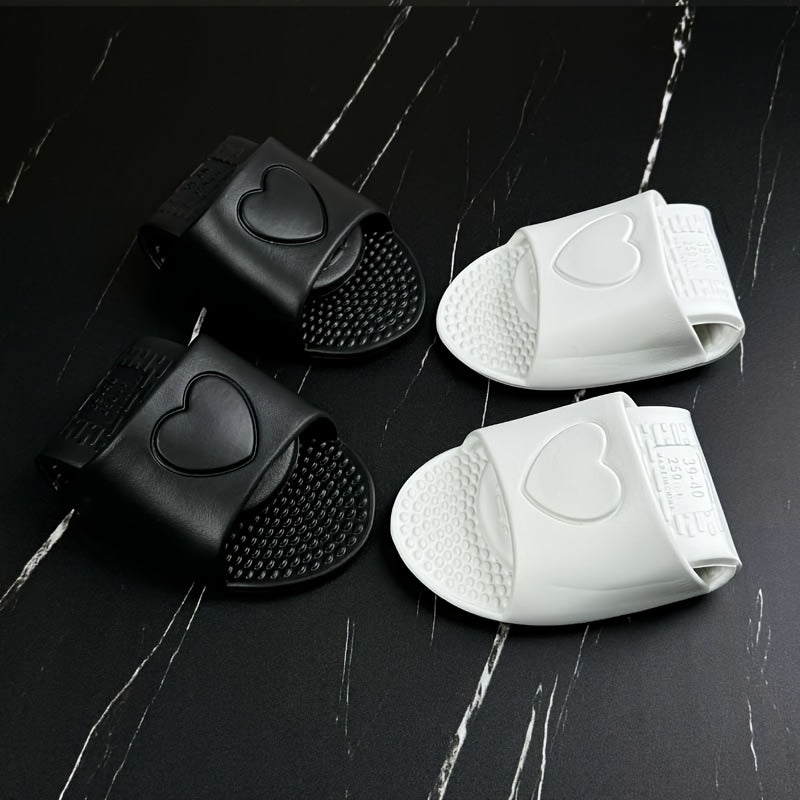 Unisex EVA Slippers Casual Solid Color Slip-On Slides Non-Slip Foldable