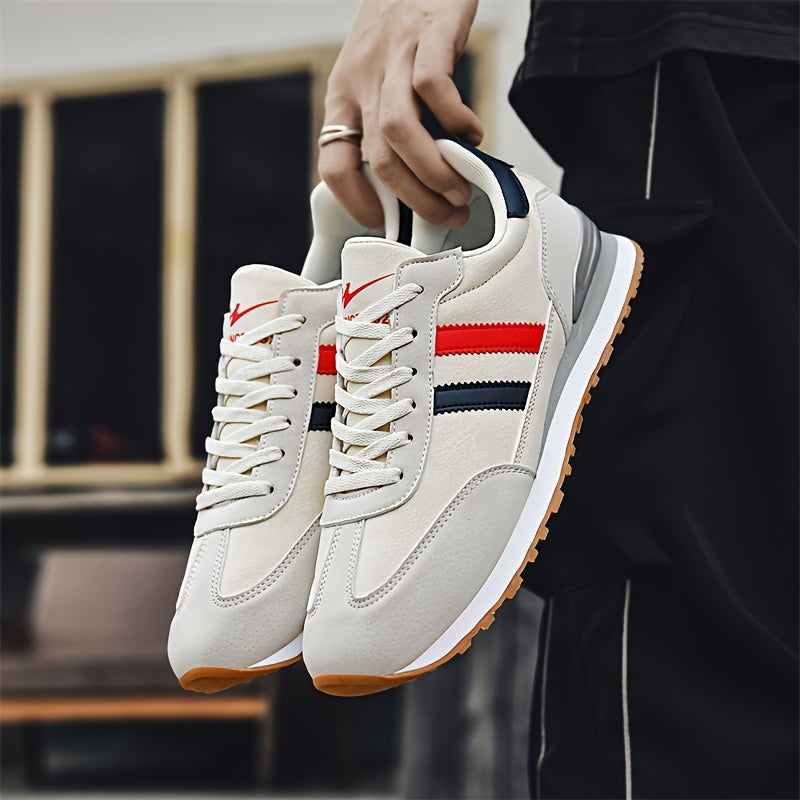 Men's Canvas Road Running Shoes Sneakers Lightweight Casual All-Season