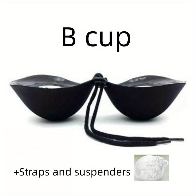 Reusable Self-Adhesive Nipple Covers for Women Solid Color Bra Accessories