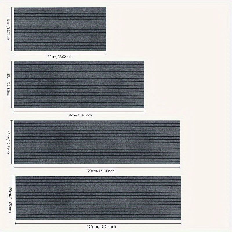 Kitchen Rug Non-slip Waterproof Oil Resistant Easy to Maintain for Kitchen Bathroom Doorstep Balcony