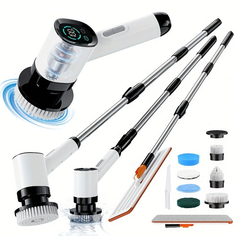 Elektrik burilishli kir yuvish mashinasi va simsiz tozalash choʻpchi uchun pol va hammom uchun