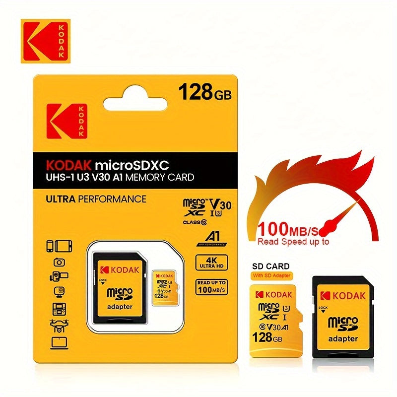 High Speed Memory Card for Driving Recorder Surveillance Camera Mobile Devices 32GB to 256GB