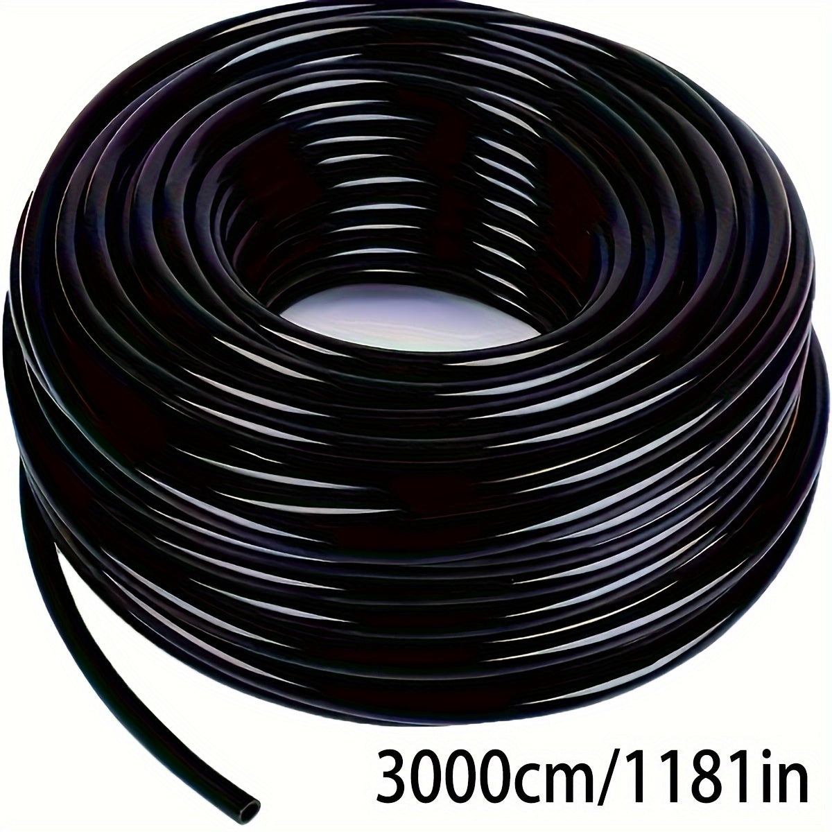 1/4 Inch PVC Drip Irrigation Tubing for Garden Watering Outdoor Patio