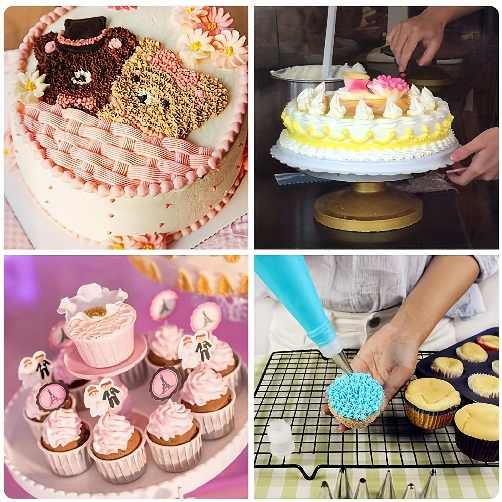 Stainless Steel Piping Nozzle Set for Cake and Cookie Decorating 10-Piece