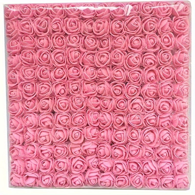Artificial Rose Heads Pack of 144 for DIY Decor Wreaths Gift Box Accents
