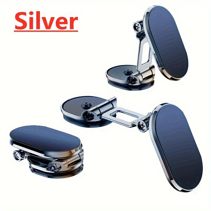 Universal Magnetic Car Phone Holder Retractable Dashboard Mount