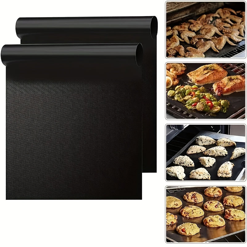 Silicone Baking Mat Non-Stick Reusable Oven BBQ Outdoor Cooking