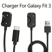 Magnetic USB Type C Charging Cable for Samsung Galaxy Fit 3 Smartwatch with Cat5e Ethernet Adapter