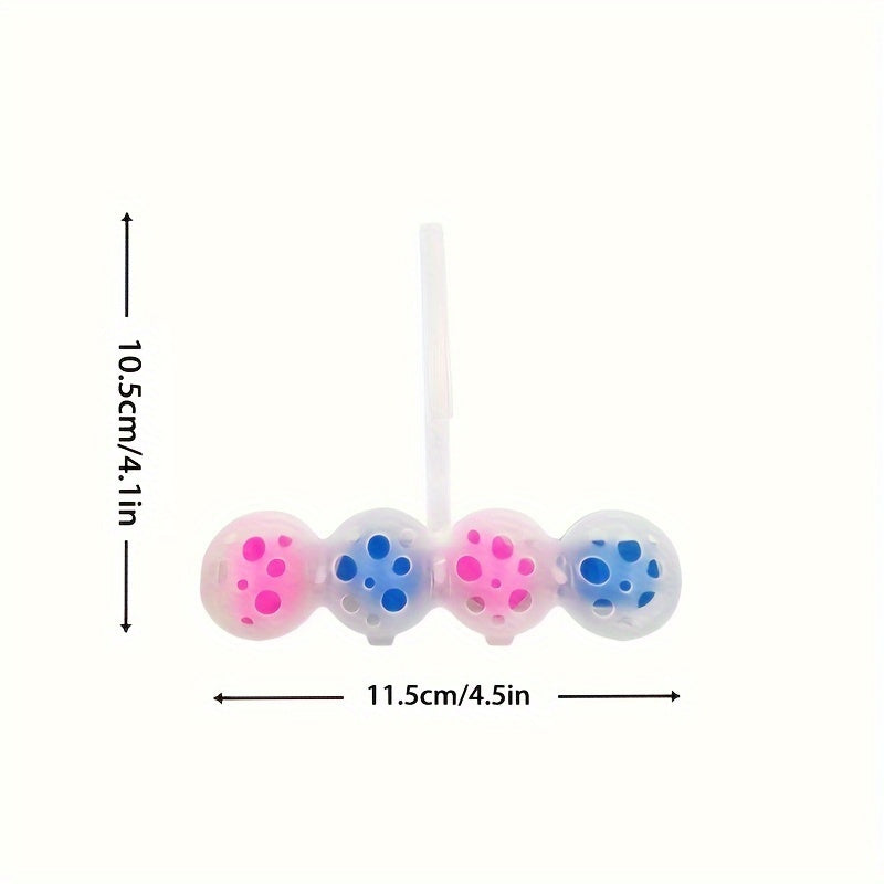 2 dona osma hojatxona deodorant to'plari - aralash ranglar, plastik, quvvat talab qilinmaydi - san'at saqlash va transport