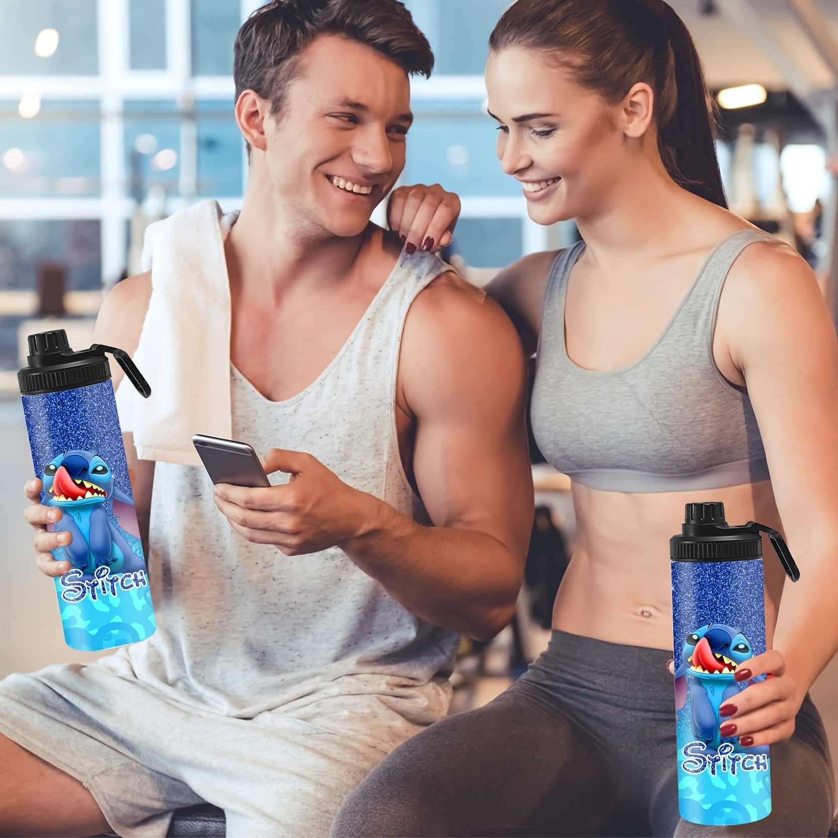 20oz Stainless Steel Insulated Water Bottle with Lid for Hot and Cold Drinks