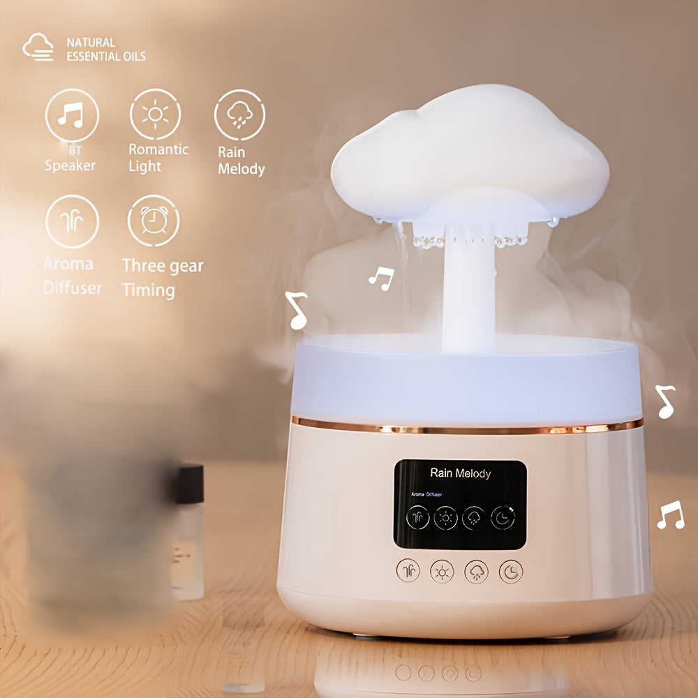 Humidifier Cloud Fragrance Diffuser White Noise Night Light for Home RV