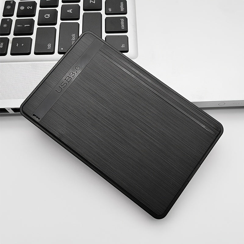 Black 2.5-Inch External Hard Drive Enclosure USB 3.0 for HDD SSD