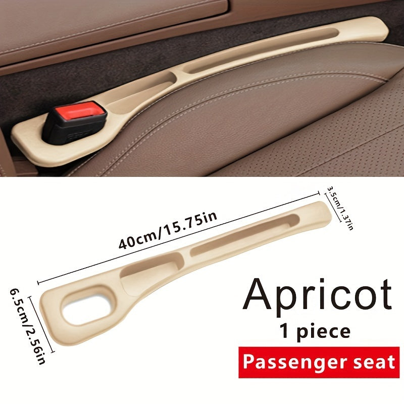 Заполнитель зазора между сиденьем автомобиля, полоска для хранения, черная, гибкая, водонепроницаемая, из ЭВА