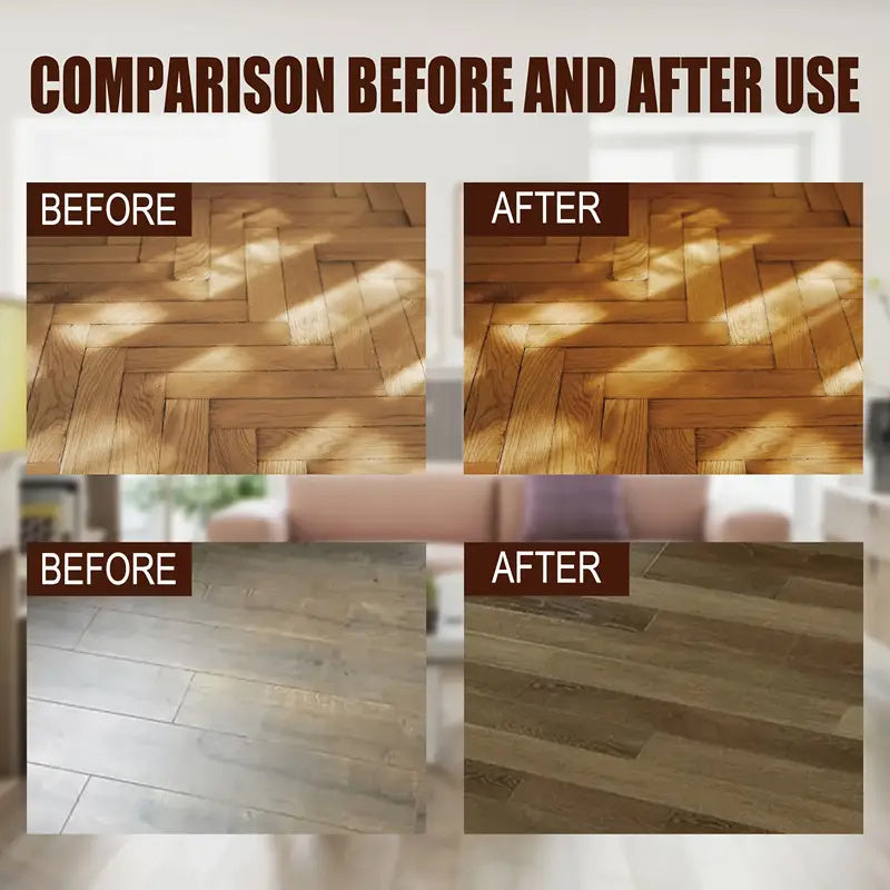 Yog'och mebel uchun pasta, shkaf, polni parvarish qilish, porlashni oshirish