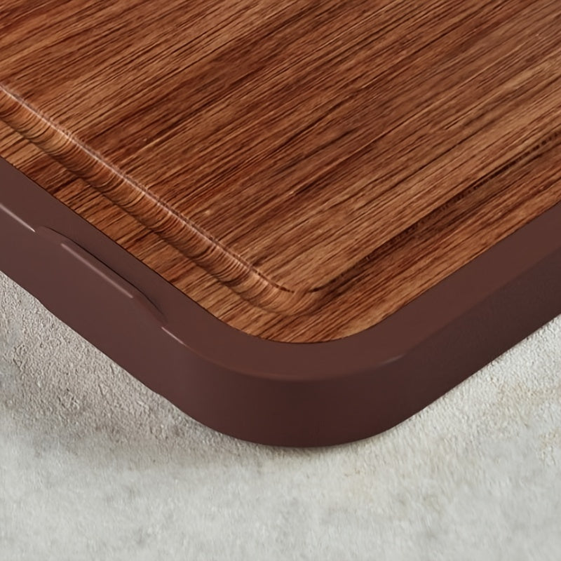 Ebony Wood Cutting Board Double-Sided Durable Non-Stick Kitchen Prep