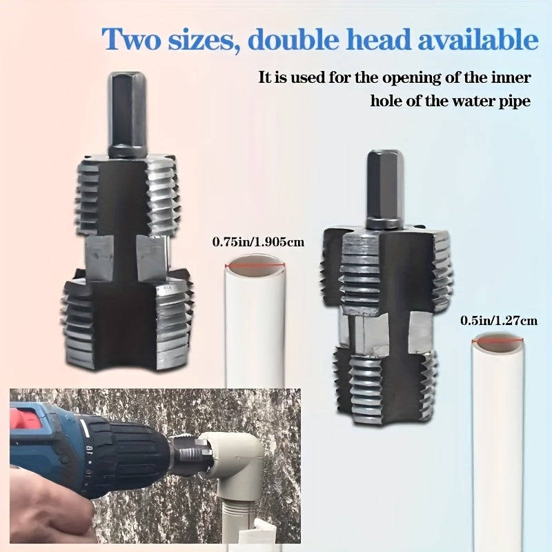 Aluminum Alloy Pipe Tap for PPR and Thread Repair Hand Tool for Water Pipes