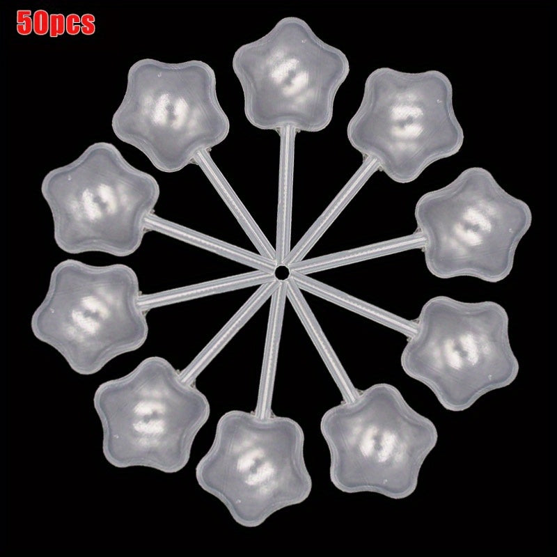 Set of 50 Plastic Droppers for Ice Cream Jelly Milkshakes Food Safe