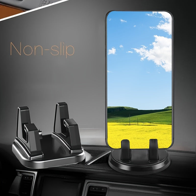 Soporte universal para teléfono de coche de silicona con rotación de 360°