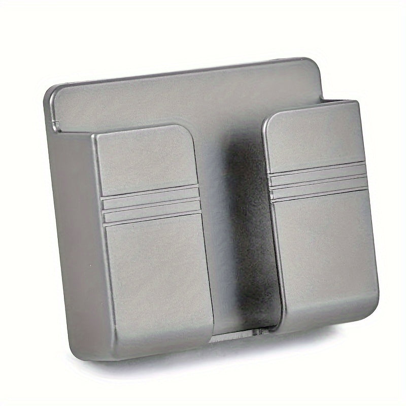 Wall Mounted Plastic Phone Storage Rack for Remote Control Organization