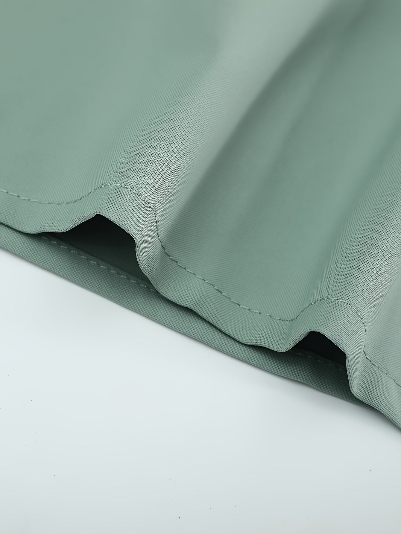 Men's Casual Suit-Inspired Set Short Sleeve Shirt and Loose Pants Polyester