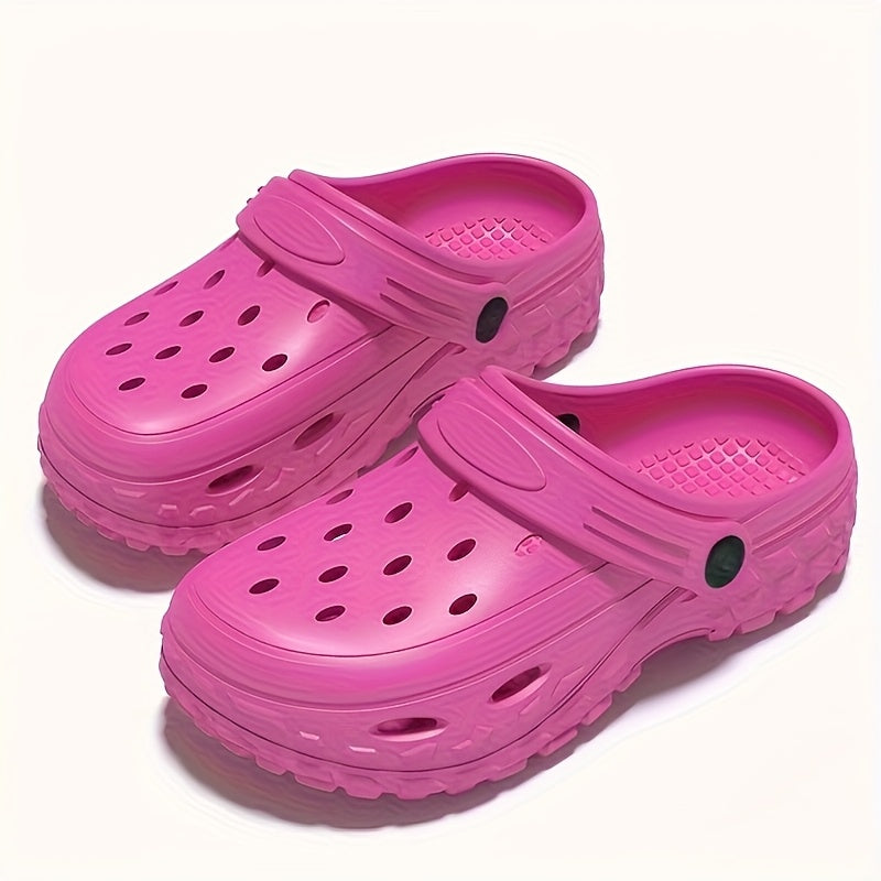 Women's Lightweight EVA Clogs Breathable Open-Toe Non-Slip Rubber Shoes