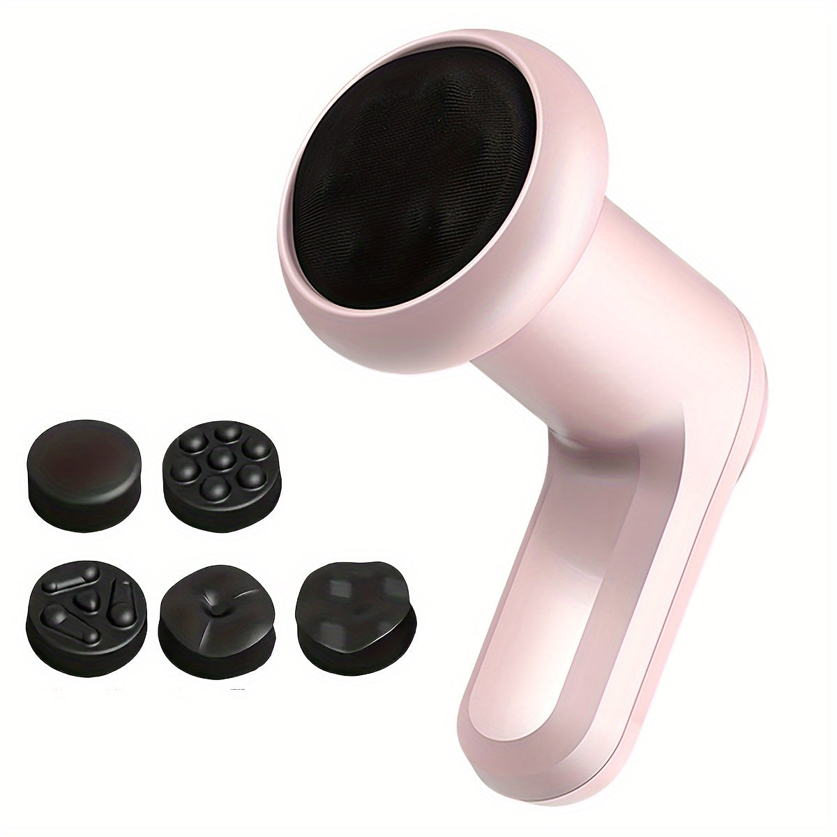 Masajeador eléctrico de grasa con 5 cabezales de masaje y vibrador para piel naranja para relajación corporal