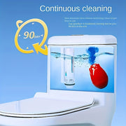 Rose-Shaped Automatic Toilet Cleaner Gel Long-Lasting Residue-Free Household Bathroom Tool