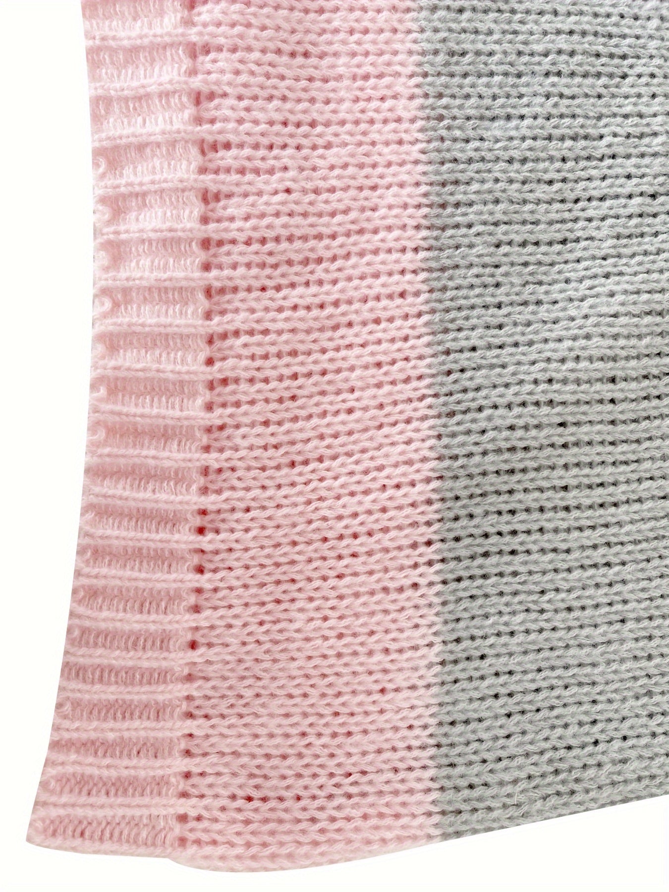 Women's Knit Sweater Pullover Solid Color Round Neck Medium Stretch All-Season