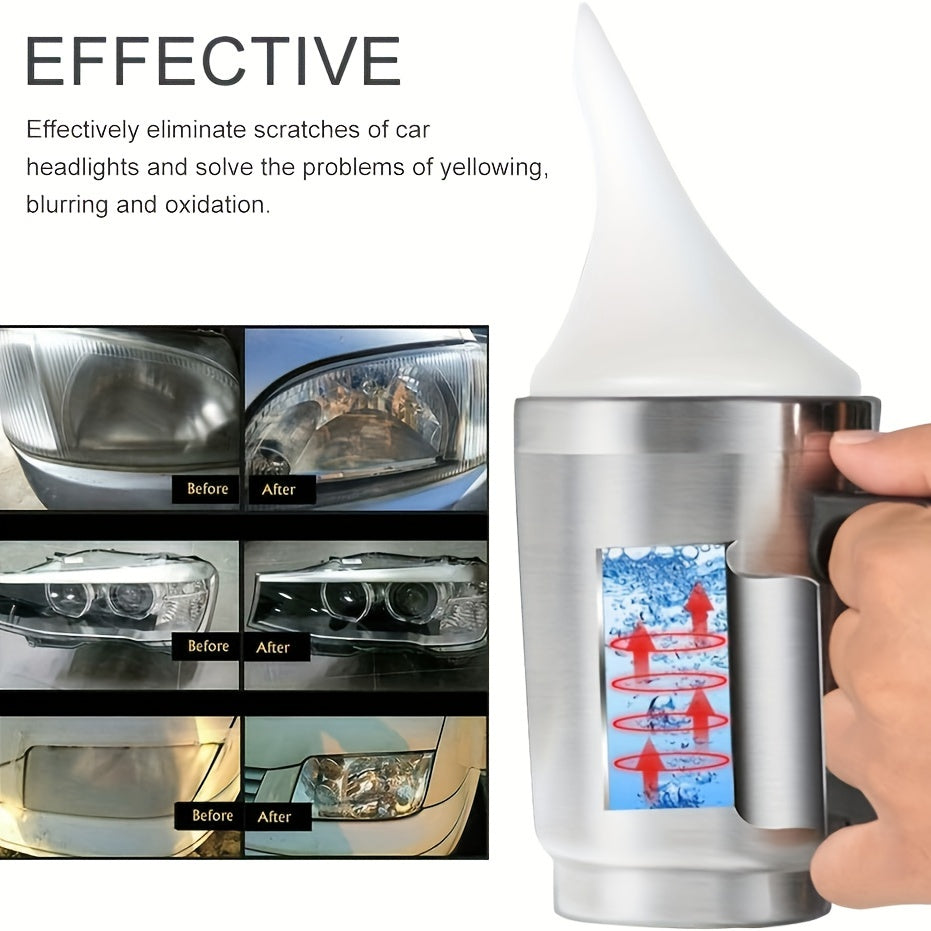 Car Headlight Lens Repair Kit for Restoring Clear Plastic