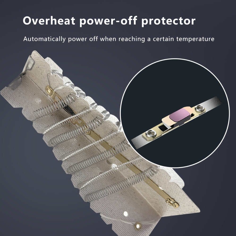 1000W Hair Dryer with No-Fold Handle, European Plug, 1.5-3m Cord, Plastic