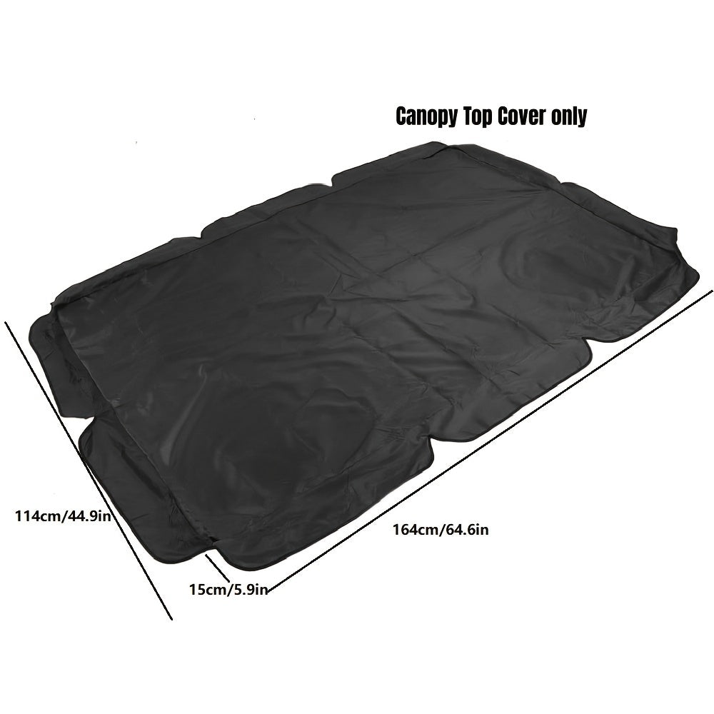 Waterproof Sun-Resistant Patio Swing Canopy Cover 190T Polyester Taffeta