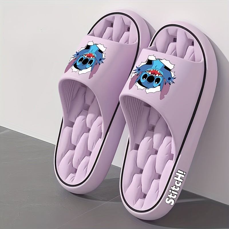 Women's EVA Slip-On Slippers Non-Slip Indoor Outdoor House Shoes Black Pink