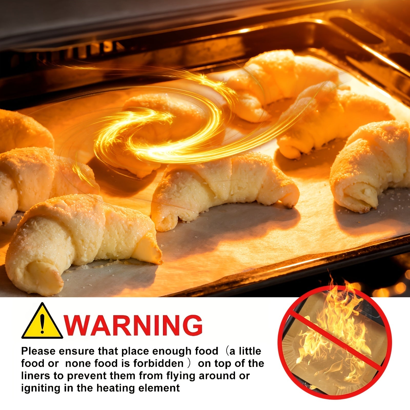 50 hojas de papel de horno antiadherente para hornear, cocinar y asar