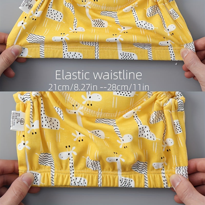 Leak-Proof Washable Training Pants for Boys and Girls Gray Blue Yellow