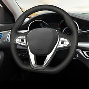 Car Steering Wheel Cover Leather Anti-Slip Universal for Car Interior Accessories
