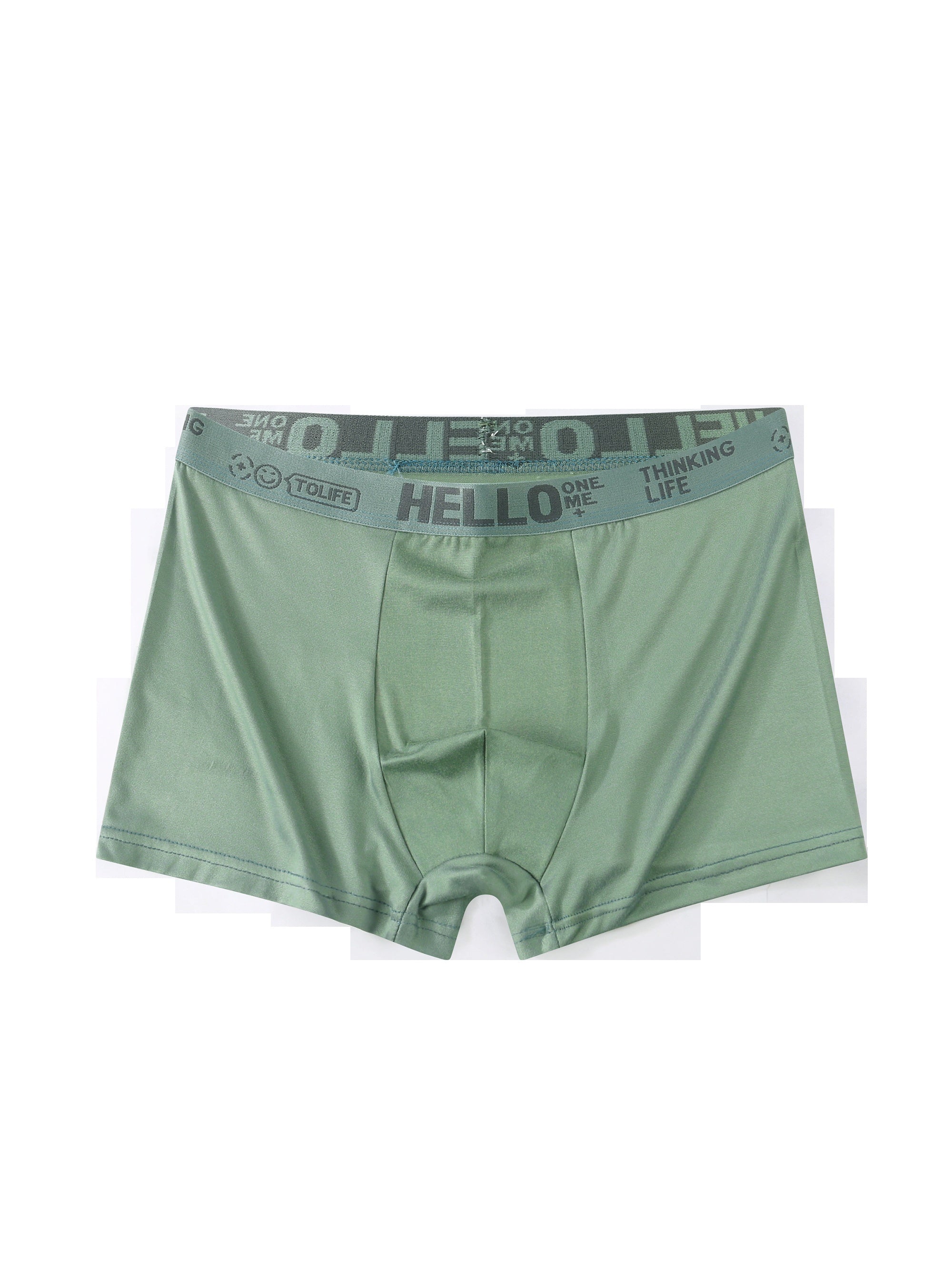 Men's Boxer Shorts with Geometric Patterns Stretch Polyester Breathable Soft Casual Sports