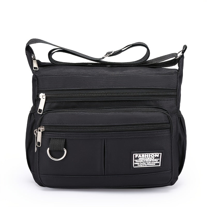 Erkaklar uchun Naylon Diagonal Yelka Sumkasi Mobil Telefon Kapsulasi Crossbody Sumka