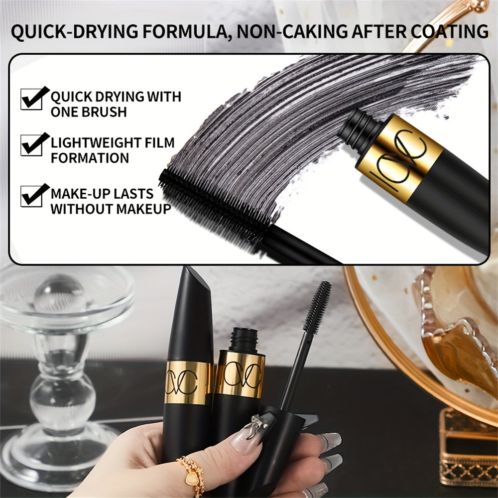 Waterproof Volumizing Curling Lengthening Black Mascara for Dramatic Eyes