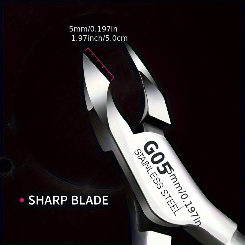 Stainless Steel Dead Skin Scissors for Manicures Precision Nail Care Tool