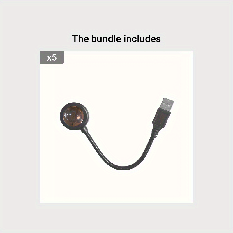 Uyingizni sehrli USB LED kamalak neon tun chiroq proyektori bilan yoritib oling!