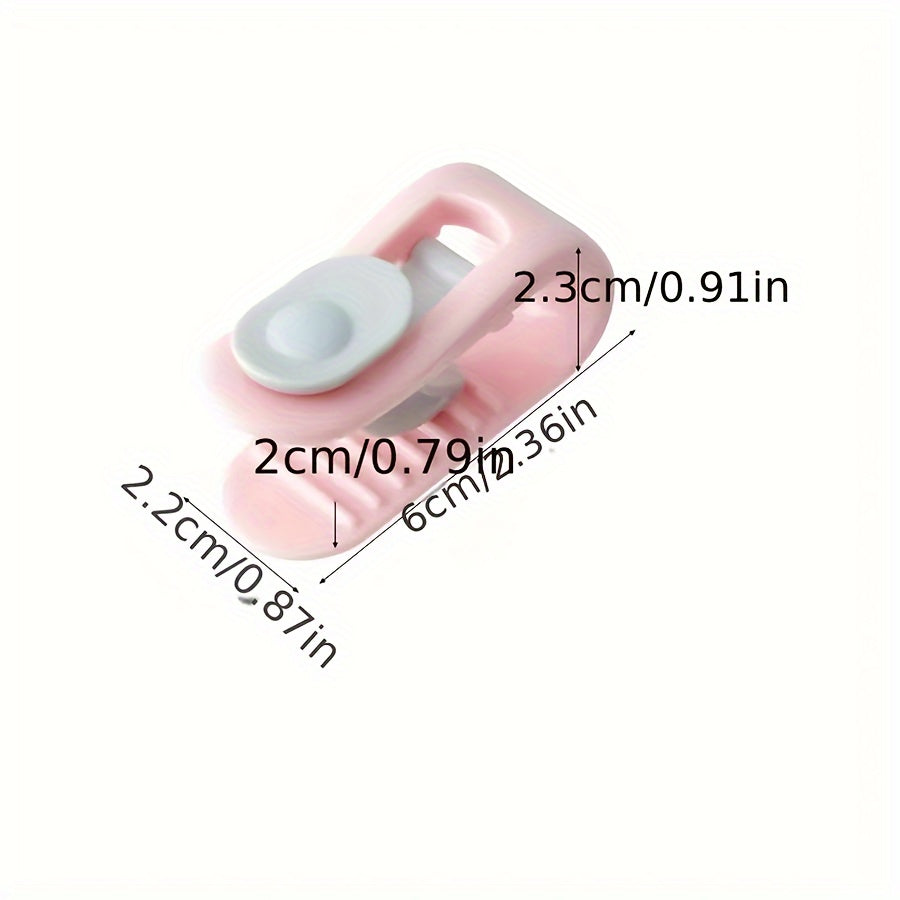 Set of 7 Quilt Holders Clamps for Bedding Invisible Secure Hand Wash Various Colors