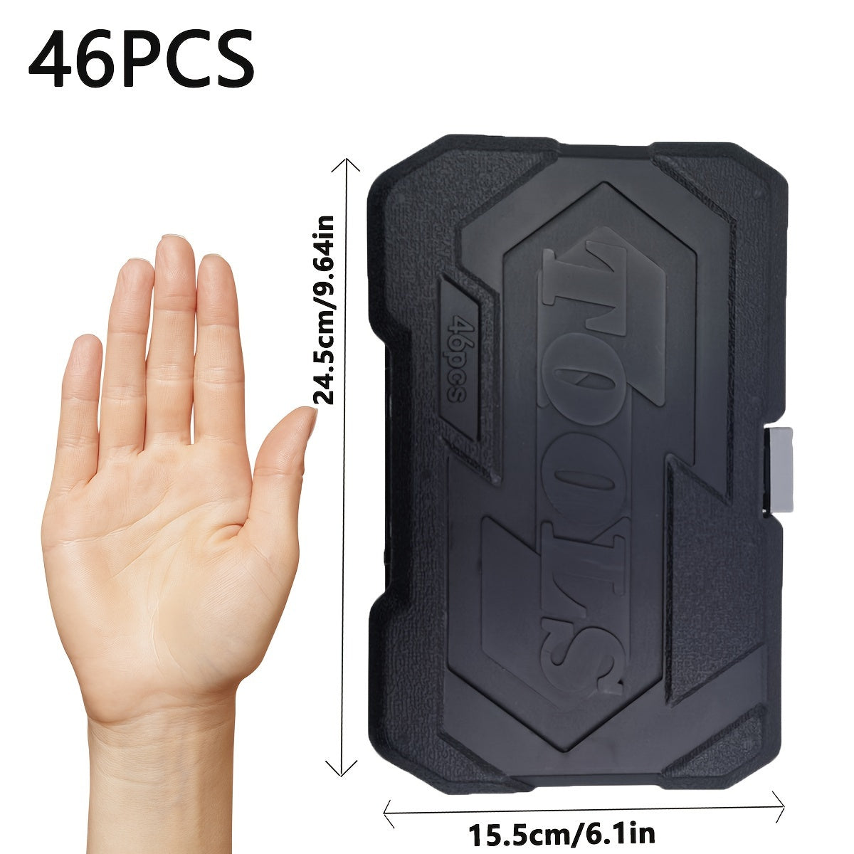 Juego de llaves dinamométricas de acero de 46 piezas para reparación de bicicletas y coches