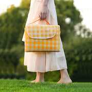 Portable Waterproof PVC Picnic Mat for Camping and Outdoor Use