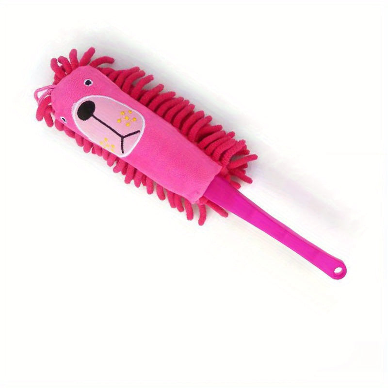 Стиральная щетка из шенилла для уборки в доме - Удаляет пепел и пыль с рабочего стола - Милый дизайн курицы - 1 штука